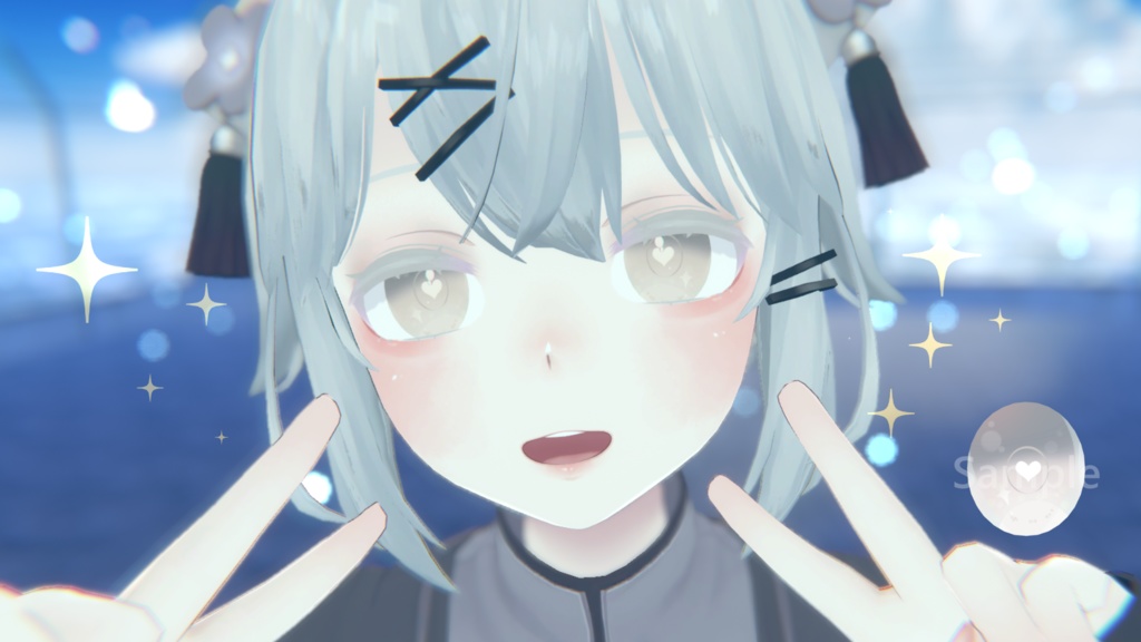 「透羽専用」瞳&メイクテクスチャ-Heart-