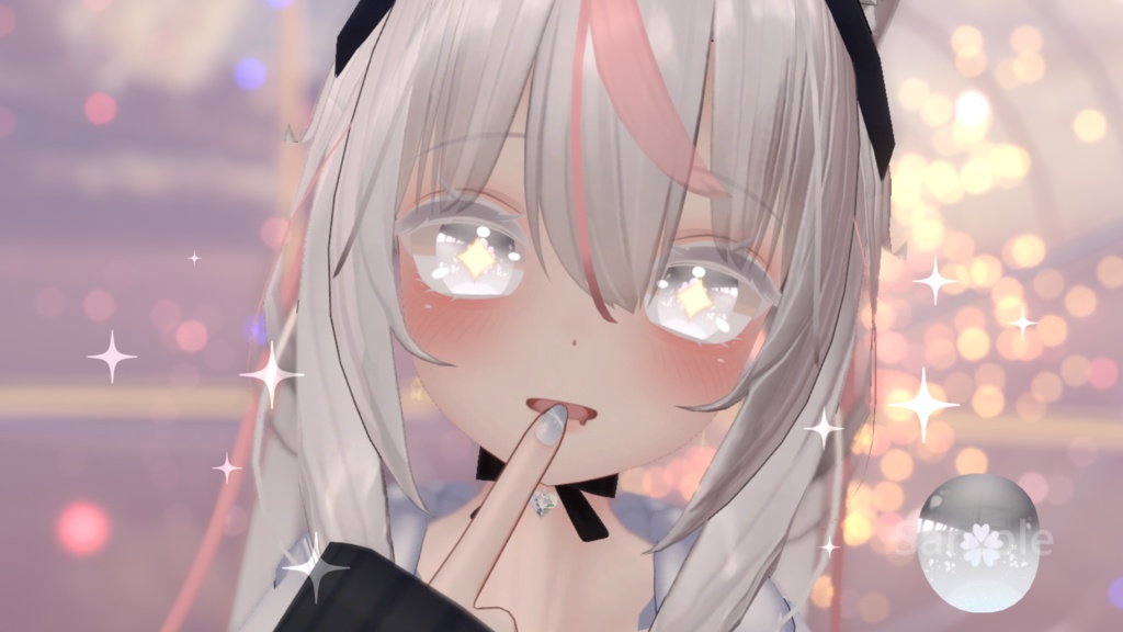 「舞夜専用」瞳&ネイルテクスチャ-Sakura-