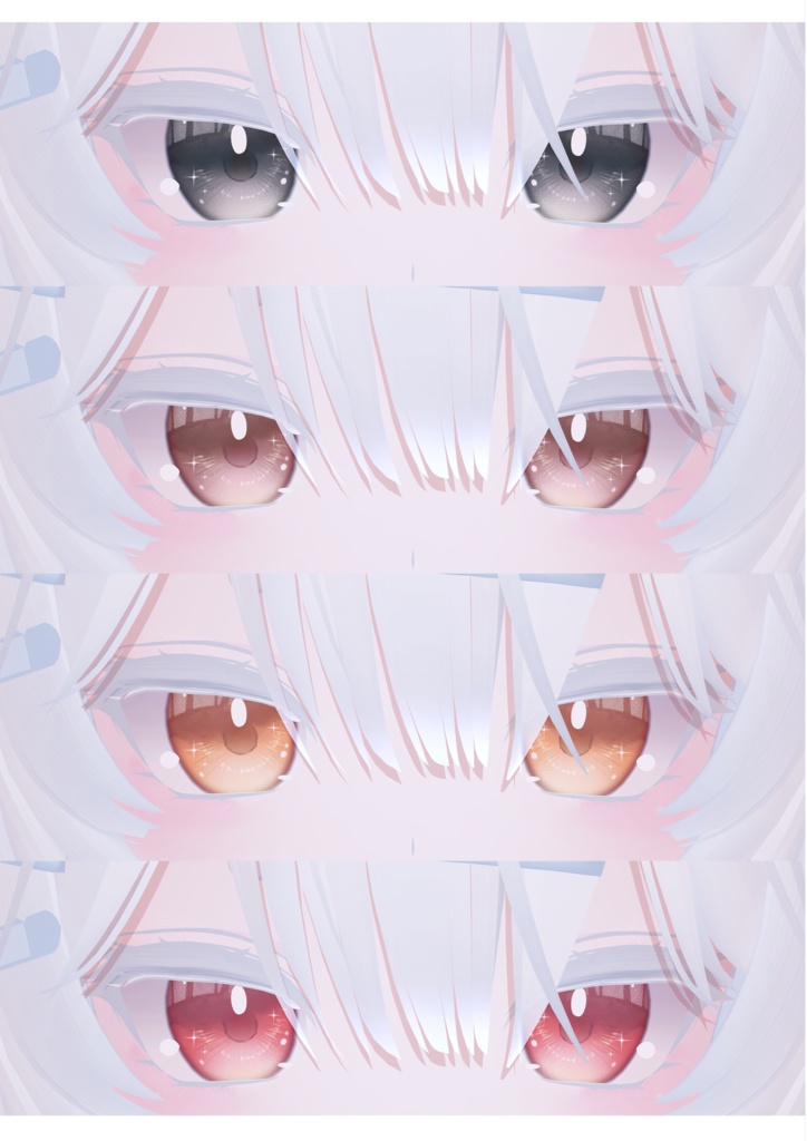 「瑞希専用」瞳&ネイルテクスチャ