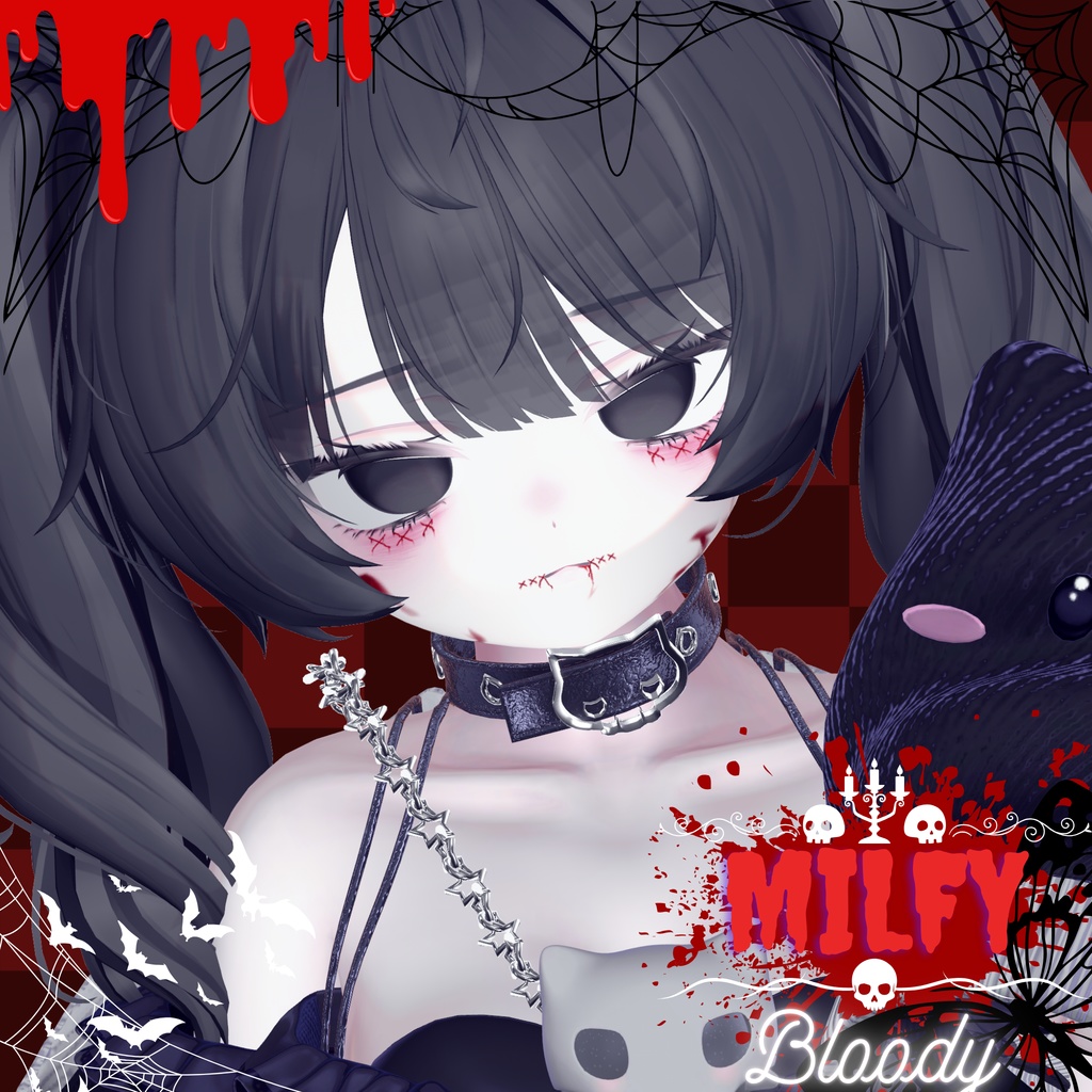 🎃ハロウィンメイク🎃Bloody「 8アバター対応」