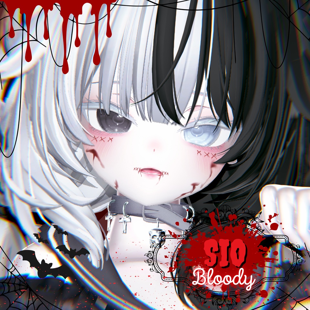 🎃ハロウィンメイク🎃Bloody「 8アバター対応」