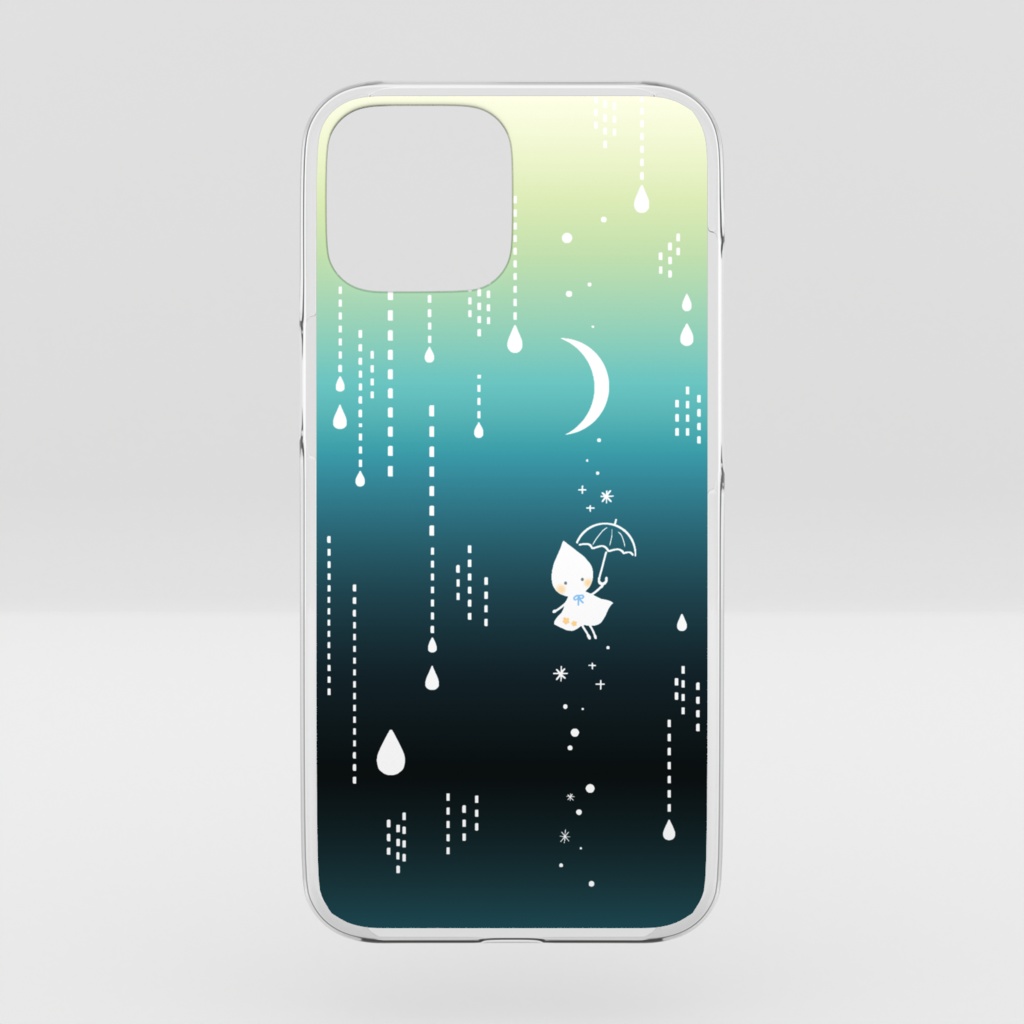 しずくちゃん　iPhoneクリアケース