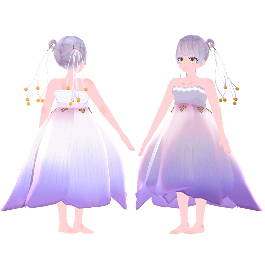 【無料版あり】オリジナル3Dモデル『saku』