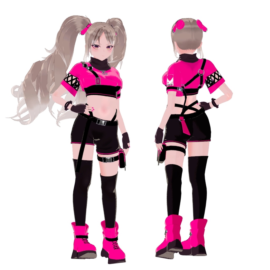 オリジナル3Dモデル『nalune』