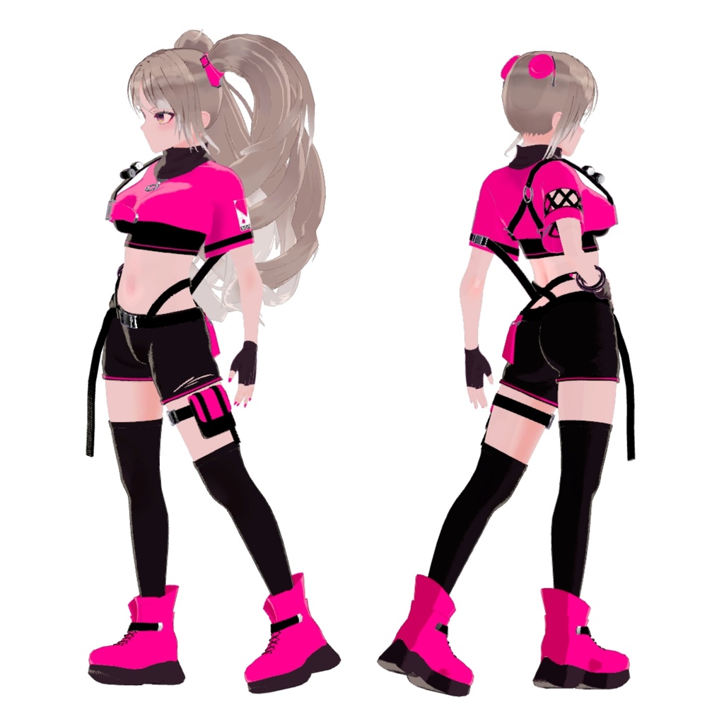 オリジナル3Dモデル『nalune』