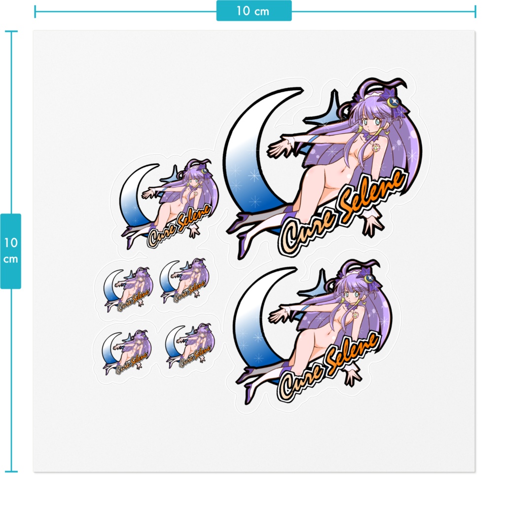 ノーズアート風ステッカー③