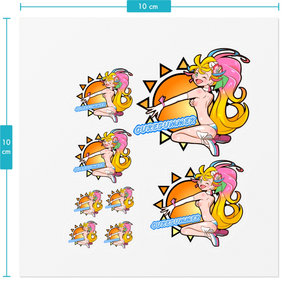 ノーズアート風ステッカー①