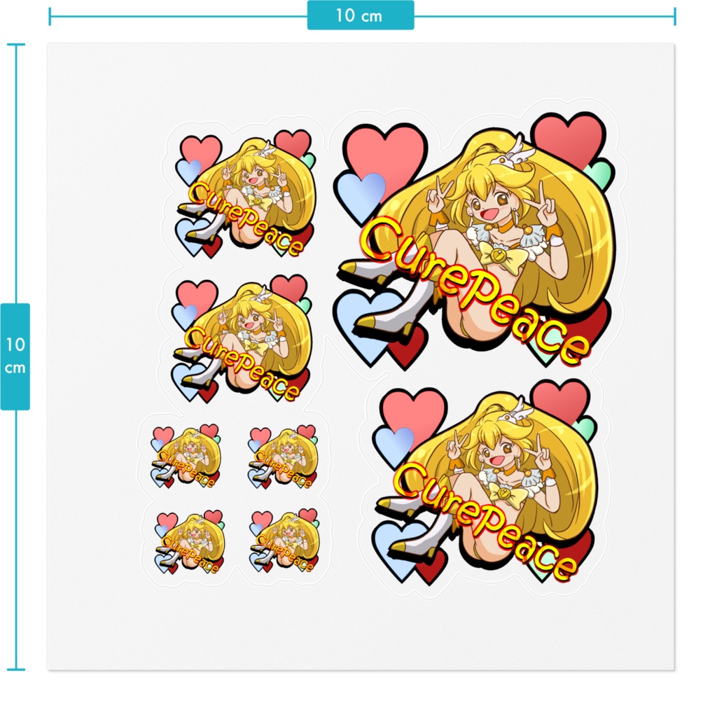 ノーズアート風ステッカー②