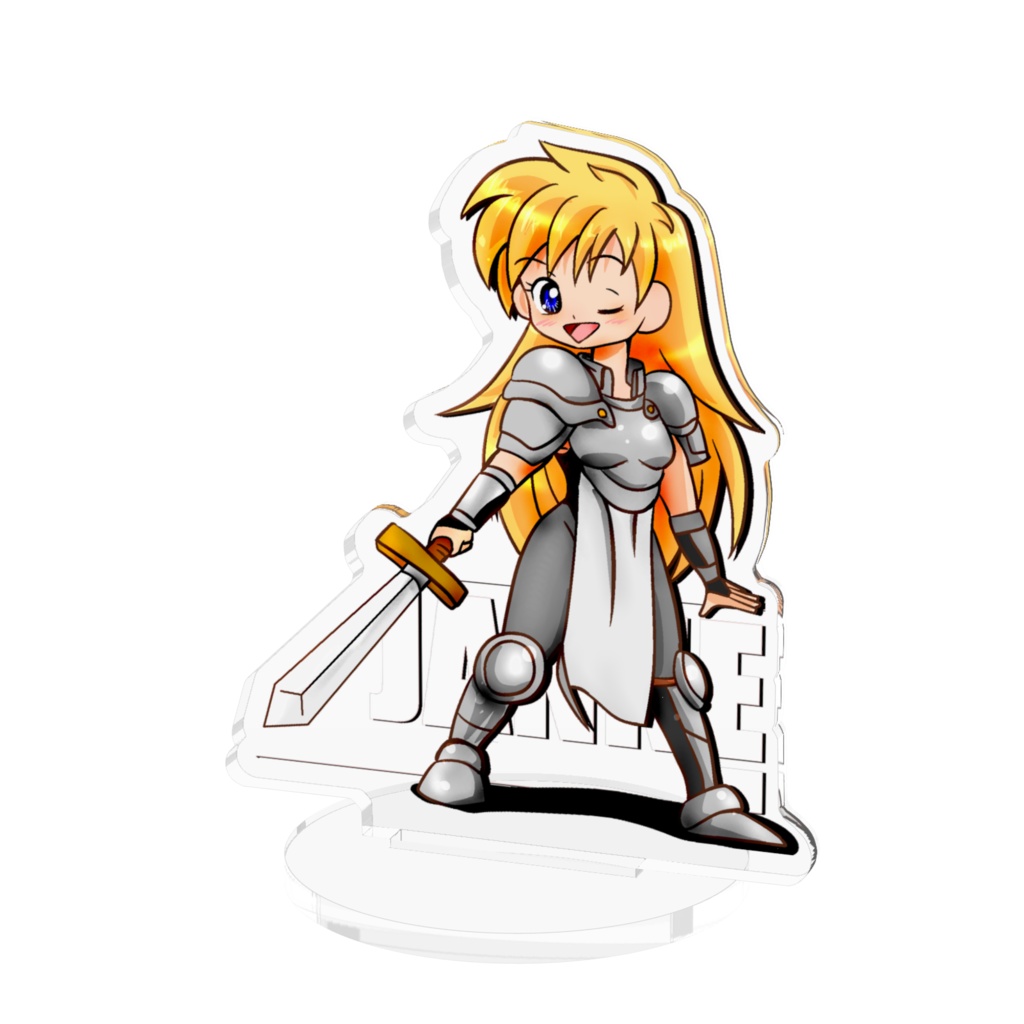 ワールドヒーローズ　ジャンヌ　アクリルスタンド