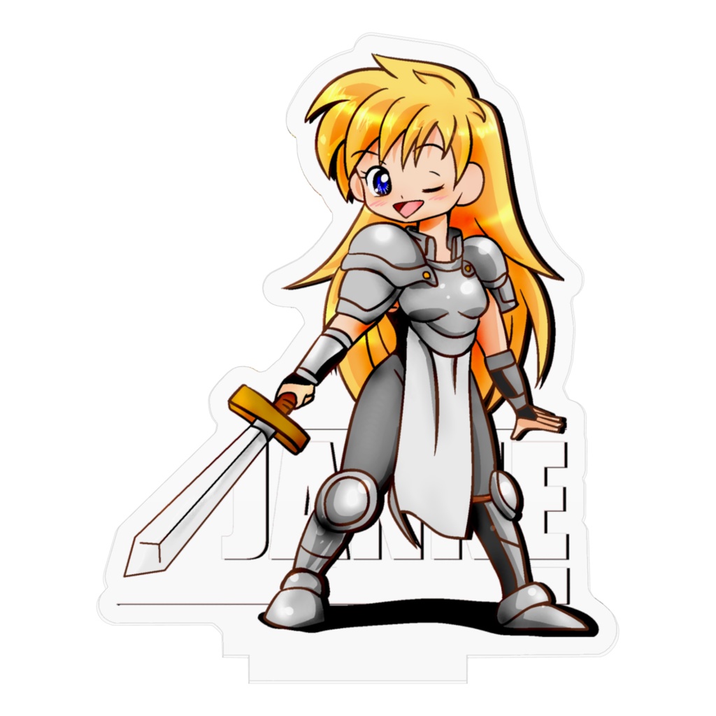 ワールドヒーローズ ジャンヌ アクリルスタンド