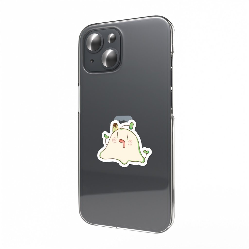 おもちめためたプリンステッカー
