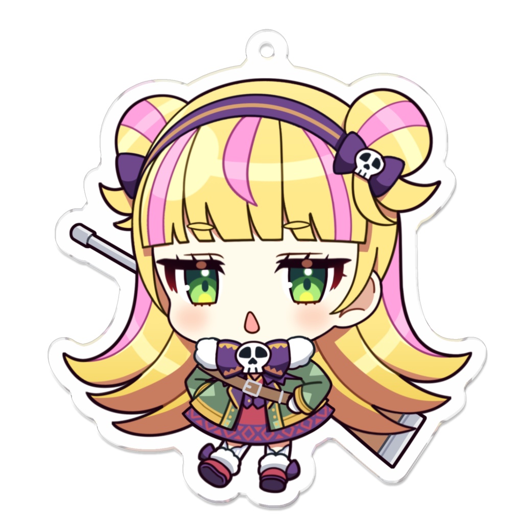ミニあんず アクリルキーホルダー