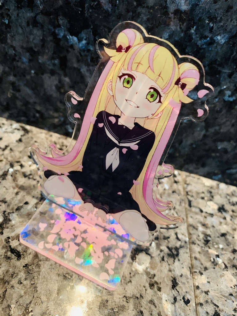 魔冬あんず 桜学生セーラー服ver　アクリルスタンド