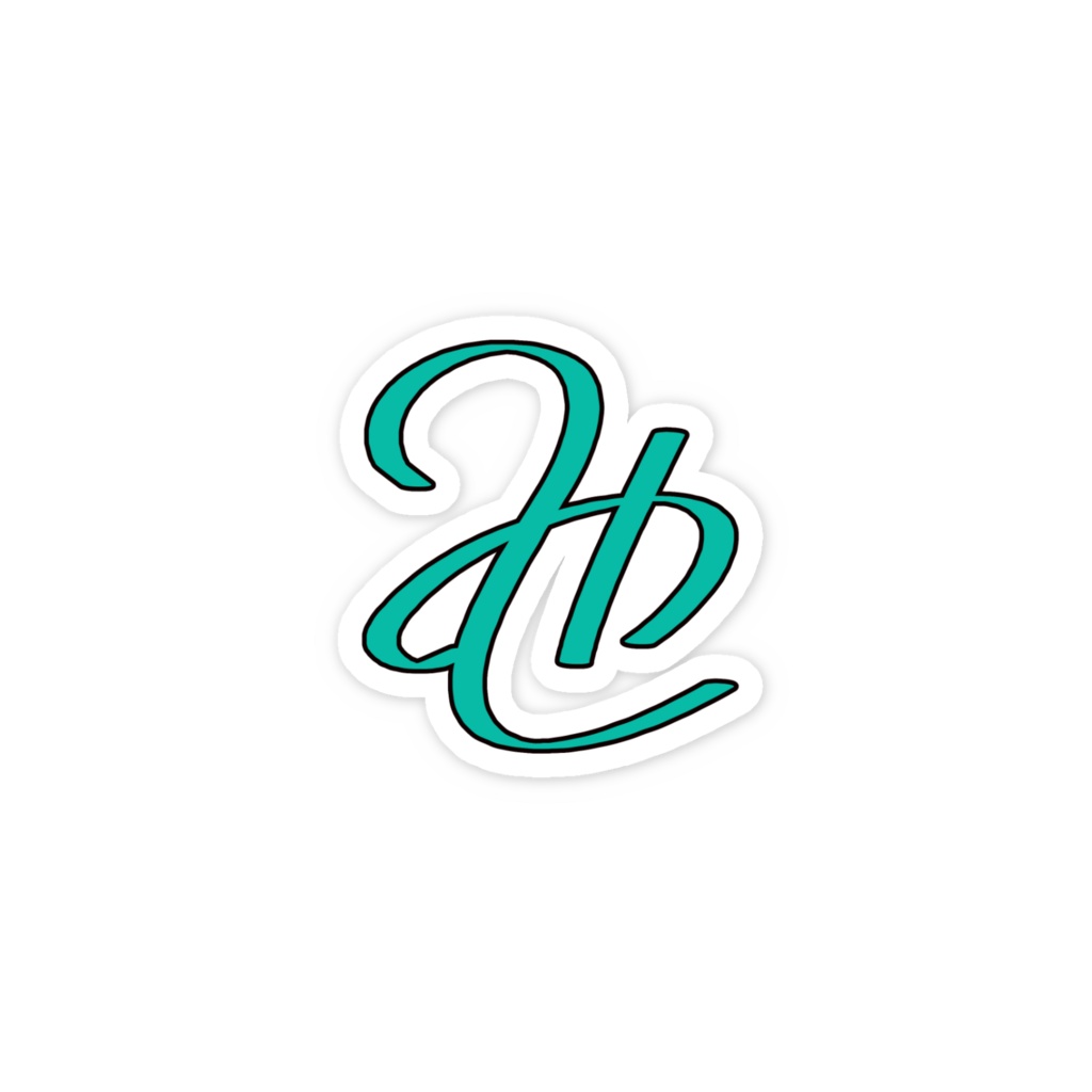 三瀬の小洒落た名前ロゴステッカー