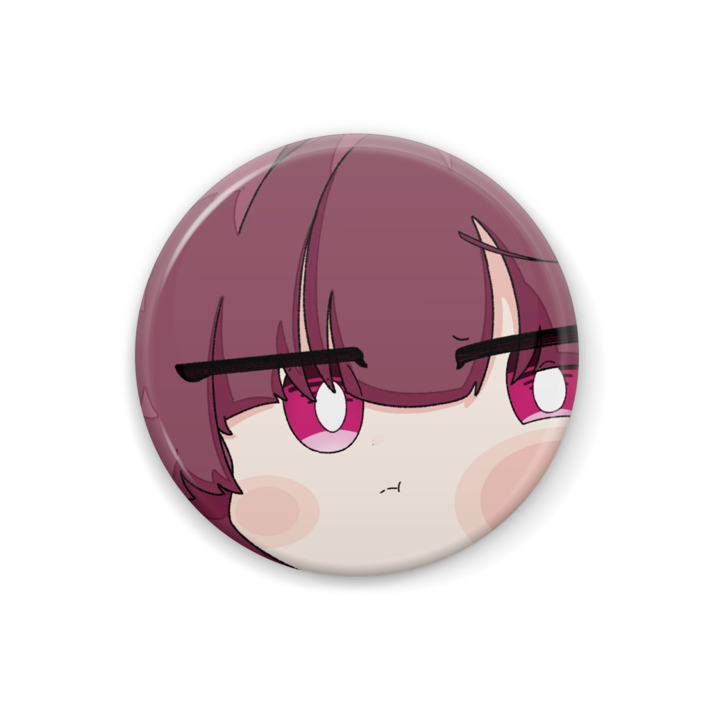 きりたんもちもち缶バッジ