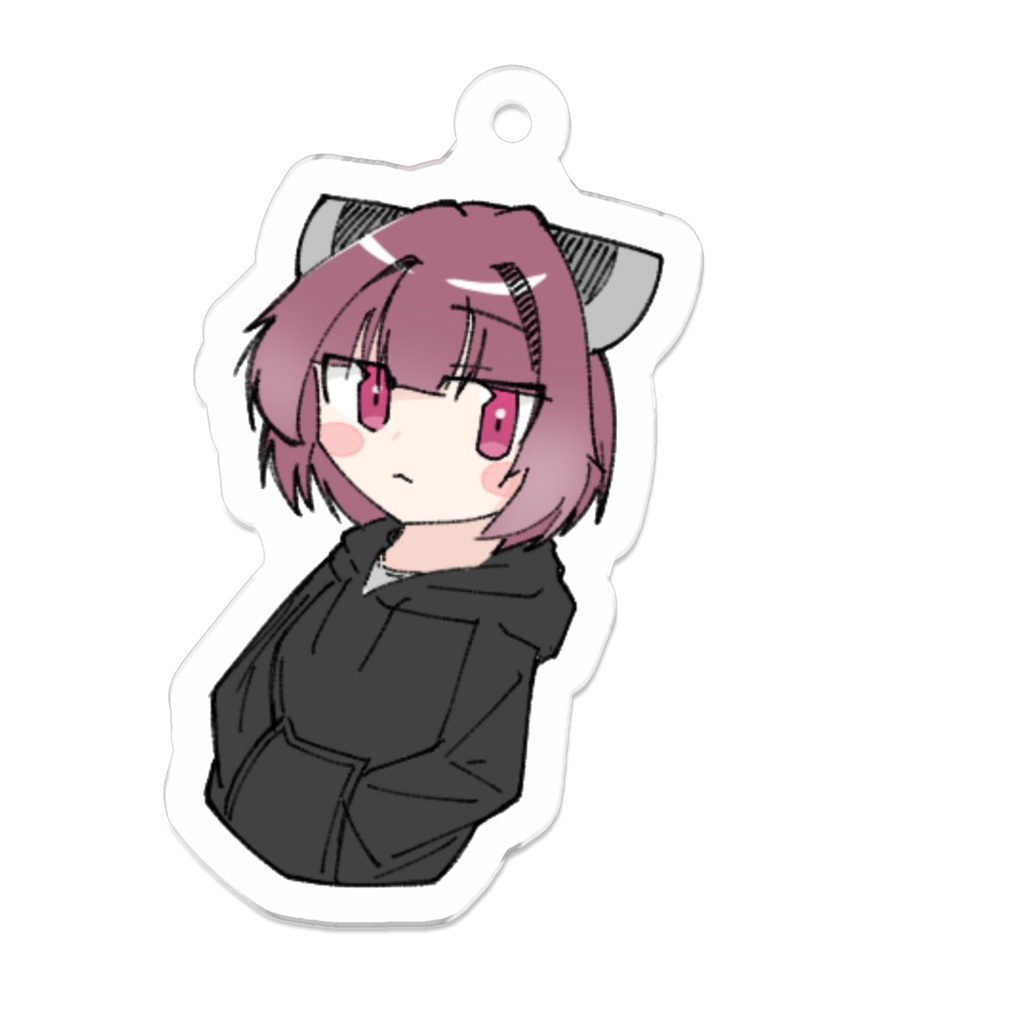 パーカーきりたんゆらゆらアクキ