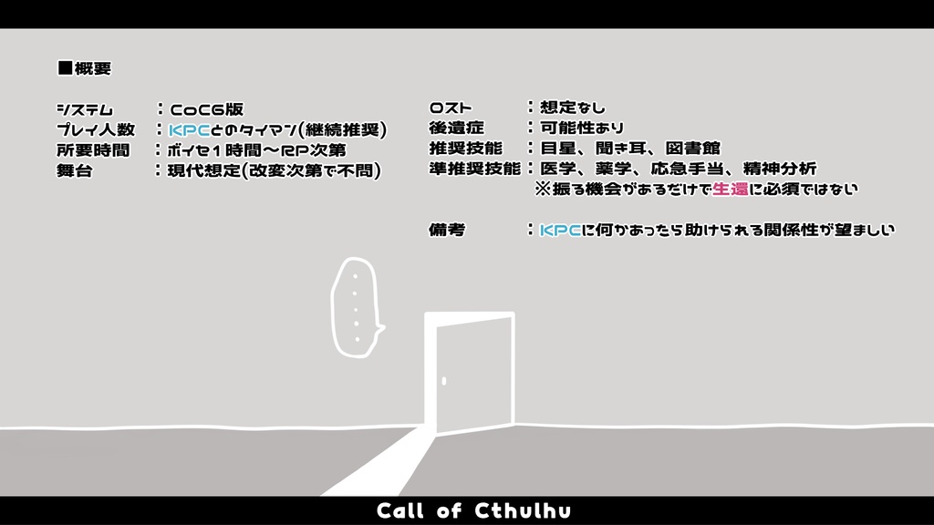 ■■薬を飲まなければ出られない部屋の扉が開いている【SPLL:E186677】