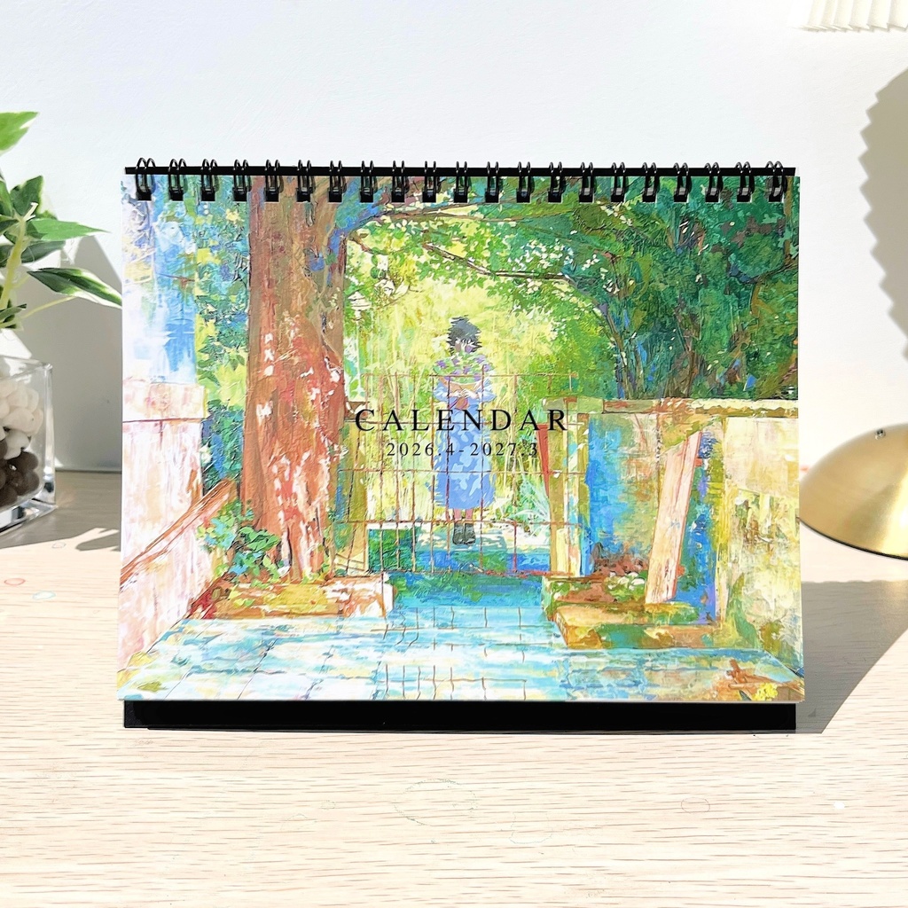 卓上カレンダー(2026.4〜2027.3)