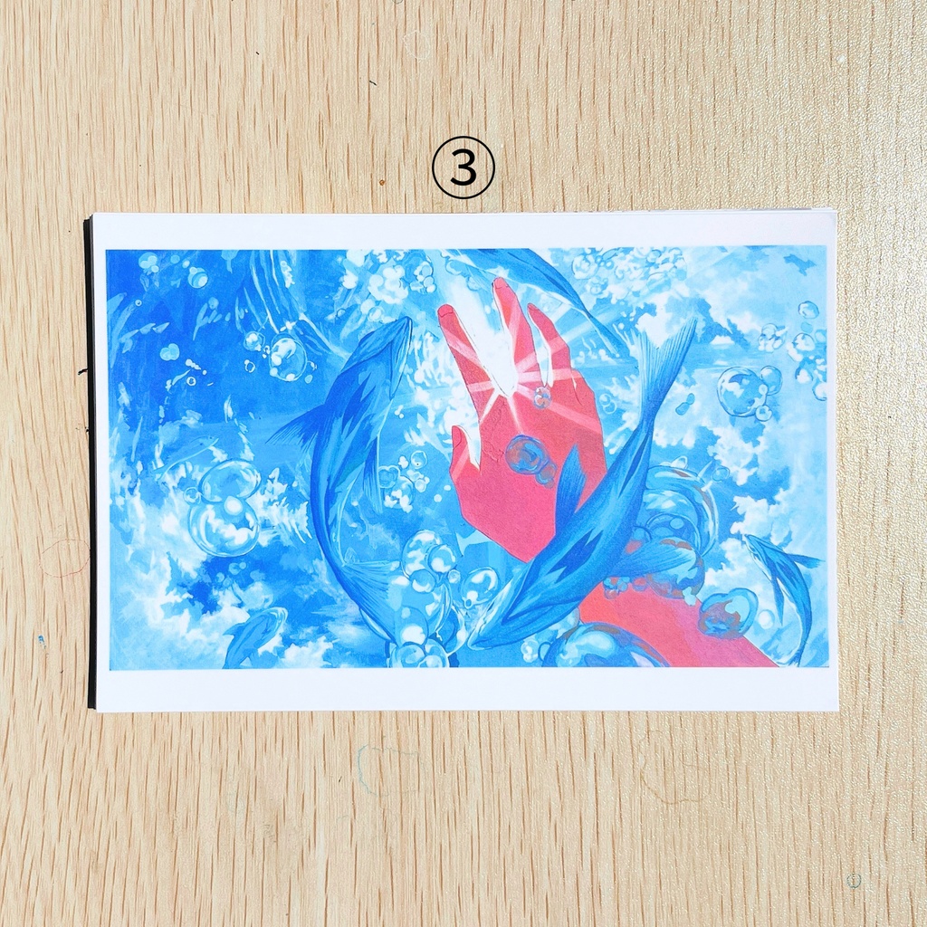 ポストカード単品(8種類)