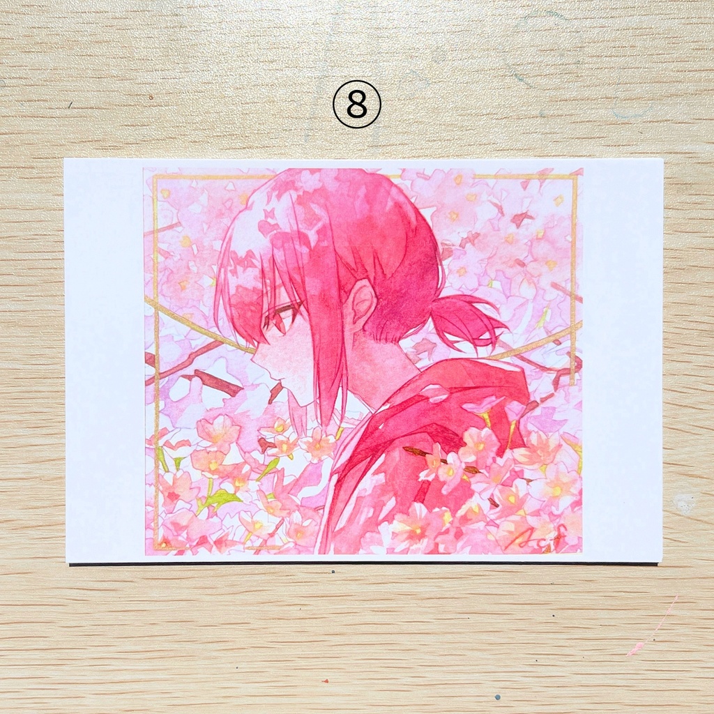 ポストカード単品(8種類)