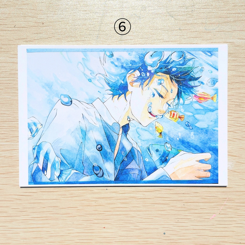 ポストカード単品(8種類)