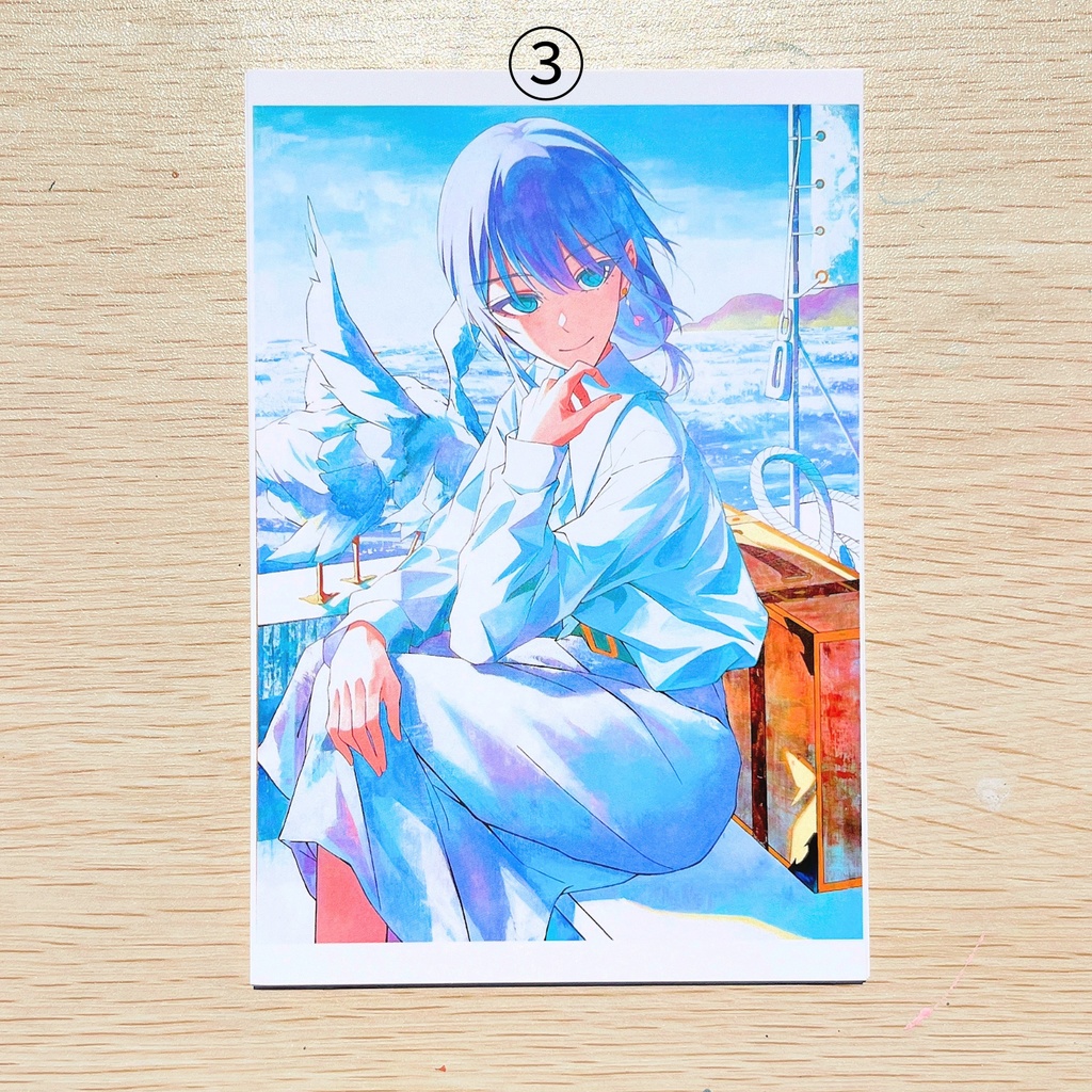 ポストカード単品(8種類)