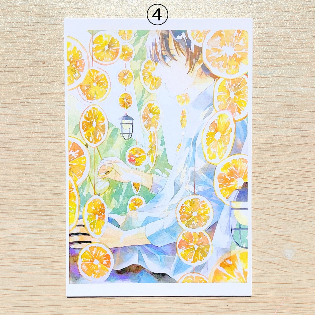 ポストカード単品(8種類)