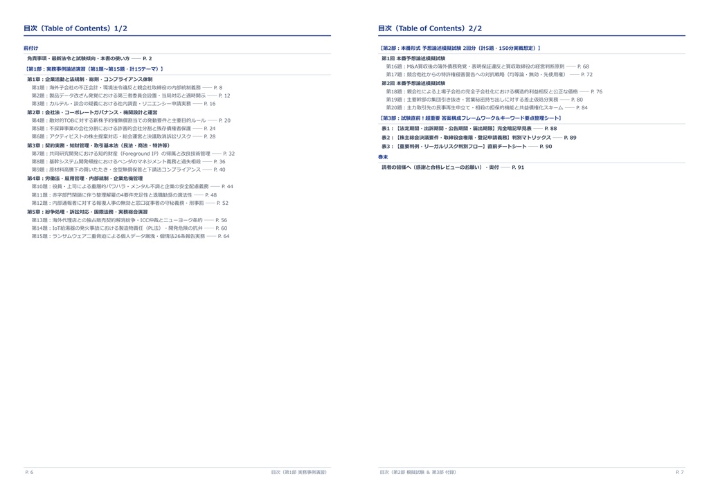 【2026年最新版】ビジネス・キャリア検定試験 企業法務 1級 対策問題集(全20問・詳細解説・要点整理表付き)
