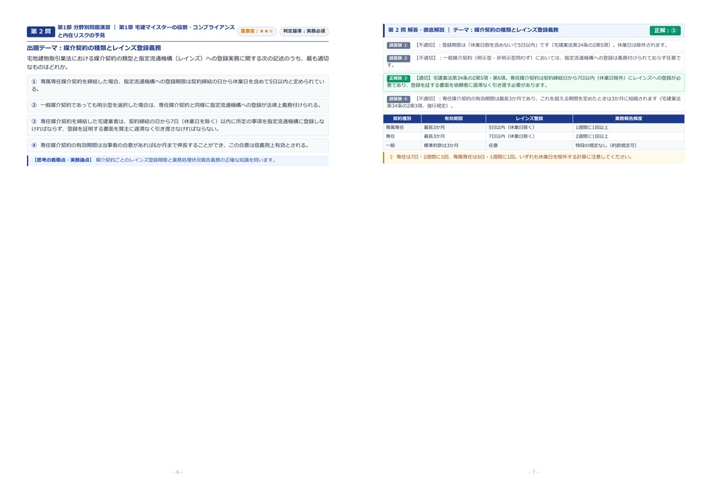 【2026年最新版】宅建マイスター 対策問題集(全350問・詳細解説・要点整理表付き)