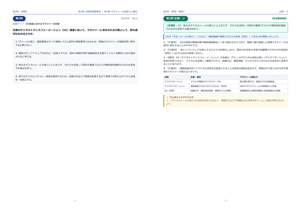 【2026年最新版】ビジネスマネジャー検定試験®(合格認定) 対策問題集(全280問・詳細解説・要点整理表付き)