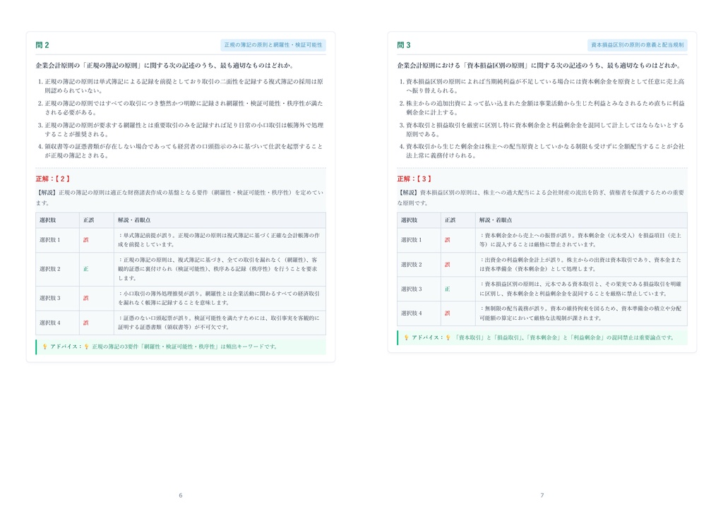 【2026年最新版】ビジネス・キャリア検定試験 経理・財務管理 BASIC級 対策問題集(全210問・詳細解説・要点整理表付き)