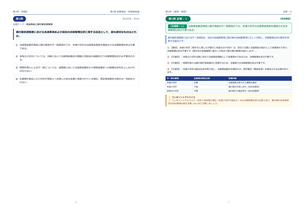【2026年最新版】日商簿記1級 対策問題集(全300問・詳細解説・要点整理表付き)