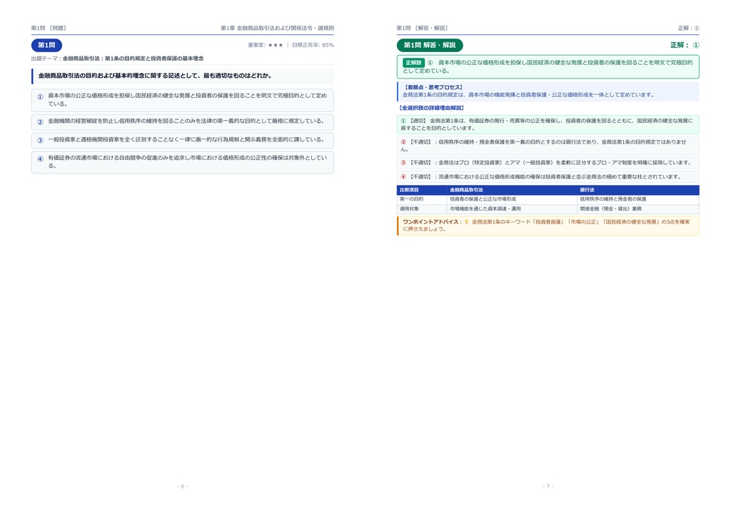 【2026年最新版】外務員 対策問題集(全350問・詳細解説・要点整理表付き)