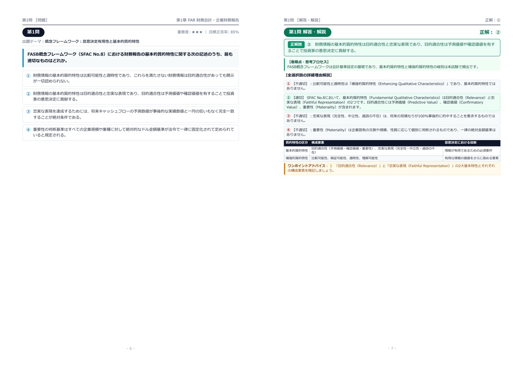 【2026年最新版】米国公認会計士 (USCPA) 対策問題集(全500問・詳細解説・要点整理表付き)