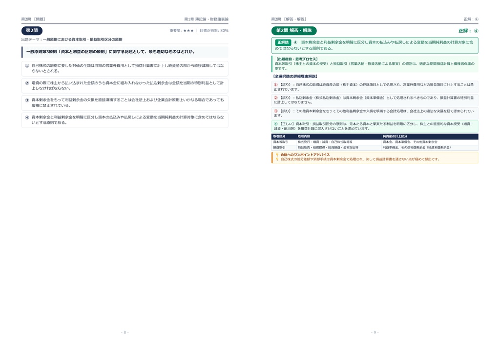 【2026年最新版】税理士 対策問題集(全200問・詳細解説・要点整理表付き)