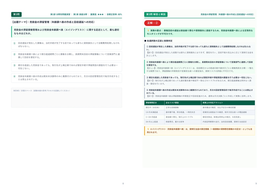 【2026年最新版】FASS検定 (経理・財務スキル検定) 3級 対策問題集(全210問・詳細解説・要点整理表付き)