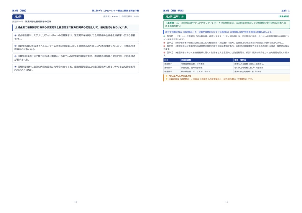 【2026年最新版】財務報告実務検定 2級 対策問題集(全280問・詳細解説・要点整理表付き)