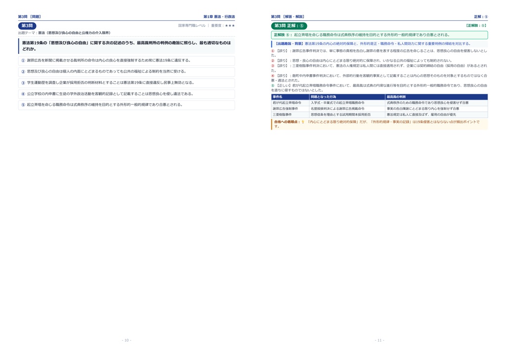 【2026年最新版】財務専門官 対策問題集(全300問・詳細解説・要点整理表付き)