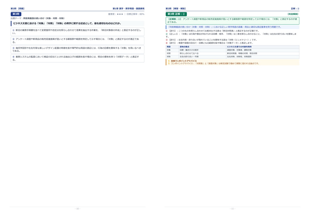 【2026年最新版】コンピュータサービス技能評価試験(CS試験) ワープロ部門 1級 対策問題集(全300問・詳細解説・要点整理表付き)