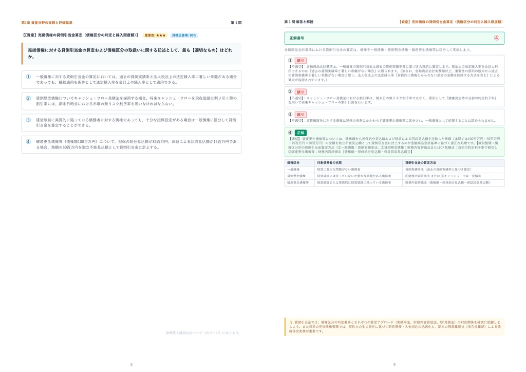 【2026年最新版】FASS検定 (経理・財務スキル検定) 1級 厳選問題集(全32問・詳細解説・インフォグラフィック図解付き)