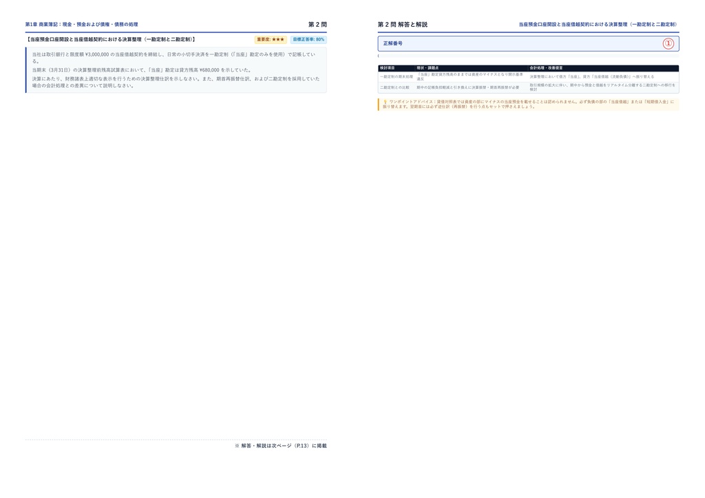【2026年最新版】簿記能力検定試験 2級 厳選問題集(全300問・詳細解説・インフォグラフィック図解付き)