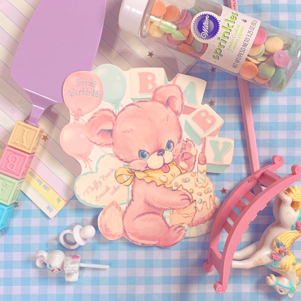 Smash cake Bearカード