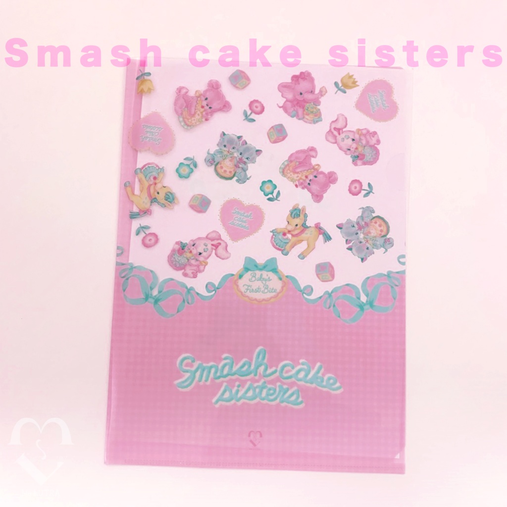 smash cake クリアファイル