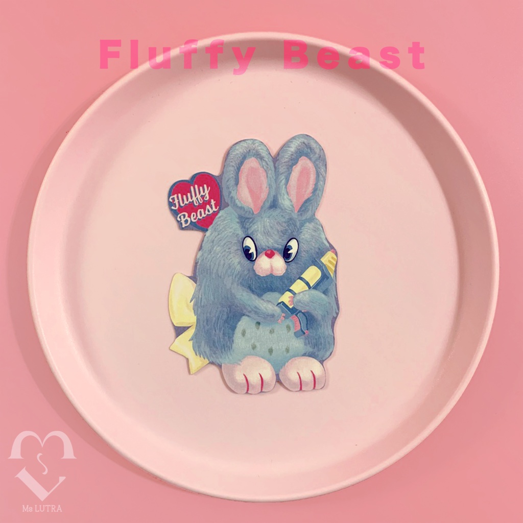 fluffy beast バニー カード﻿﻿﻿﻿﻿