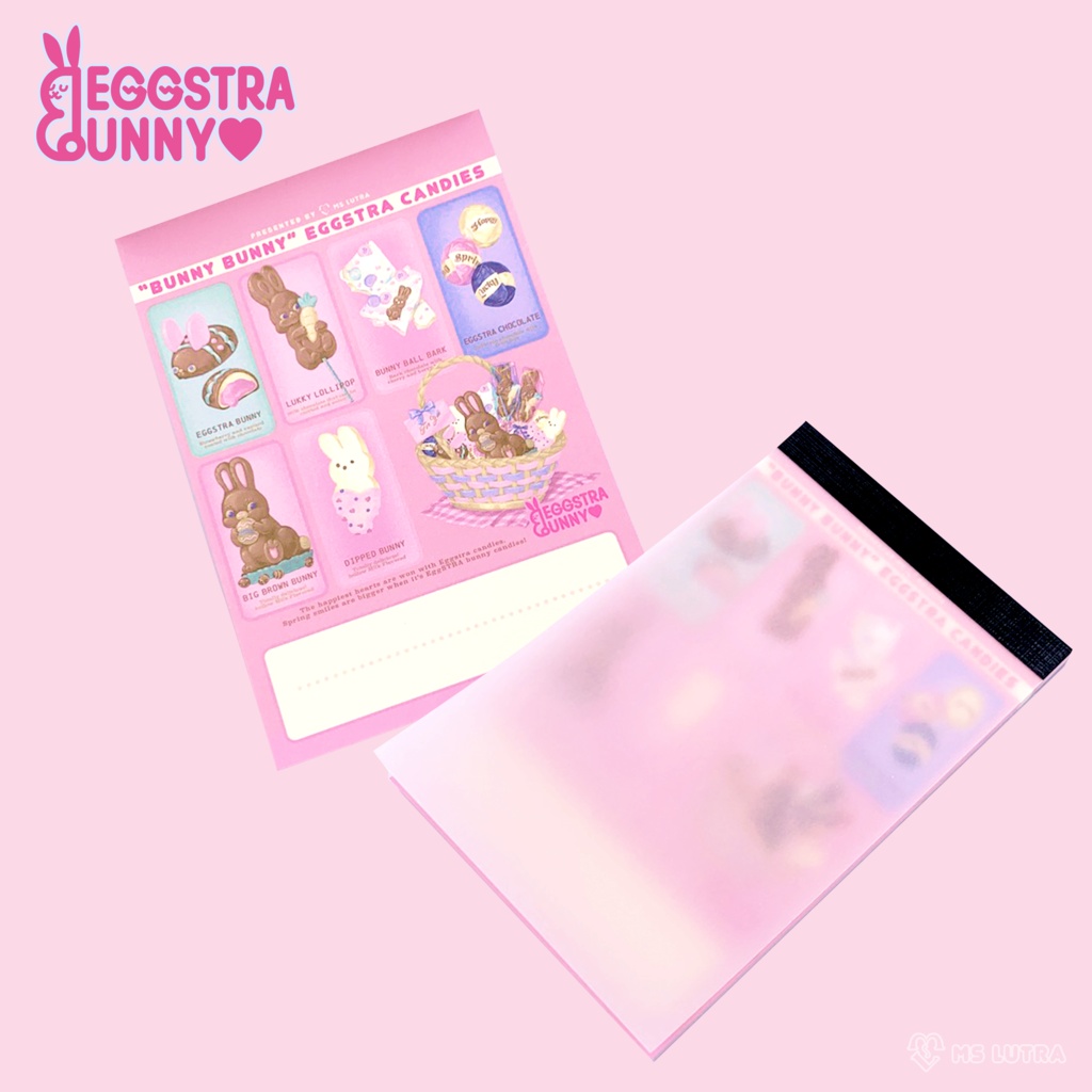 メモ帳/EGGstra candies