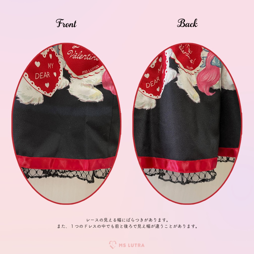 ドレス/ 黒(Black)/ "RED Heart dolls" Dress