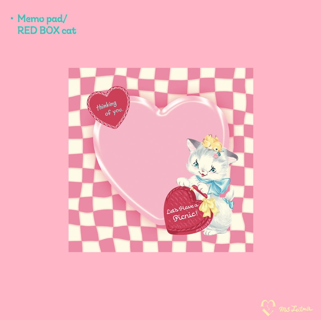 メモ帳_RED BOX cat