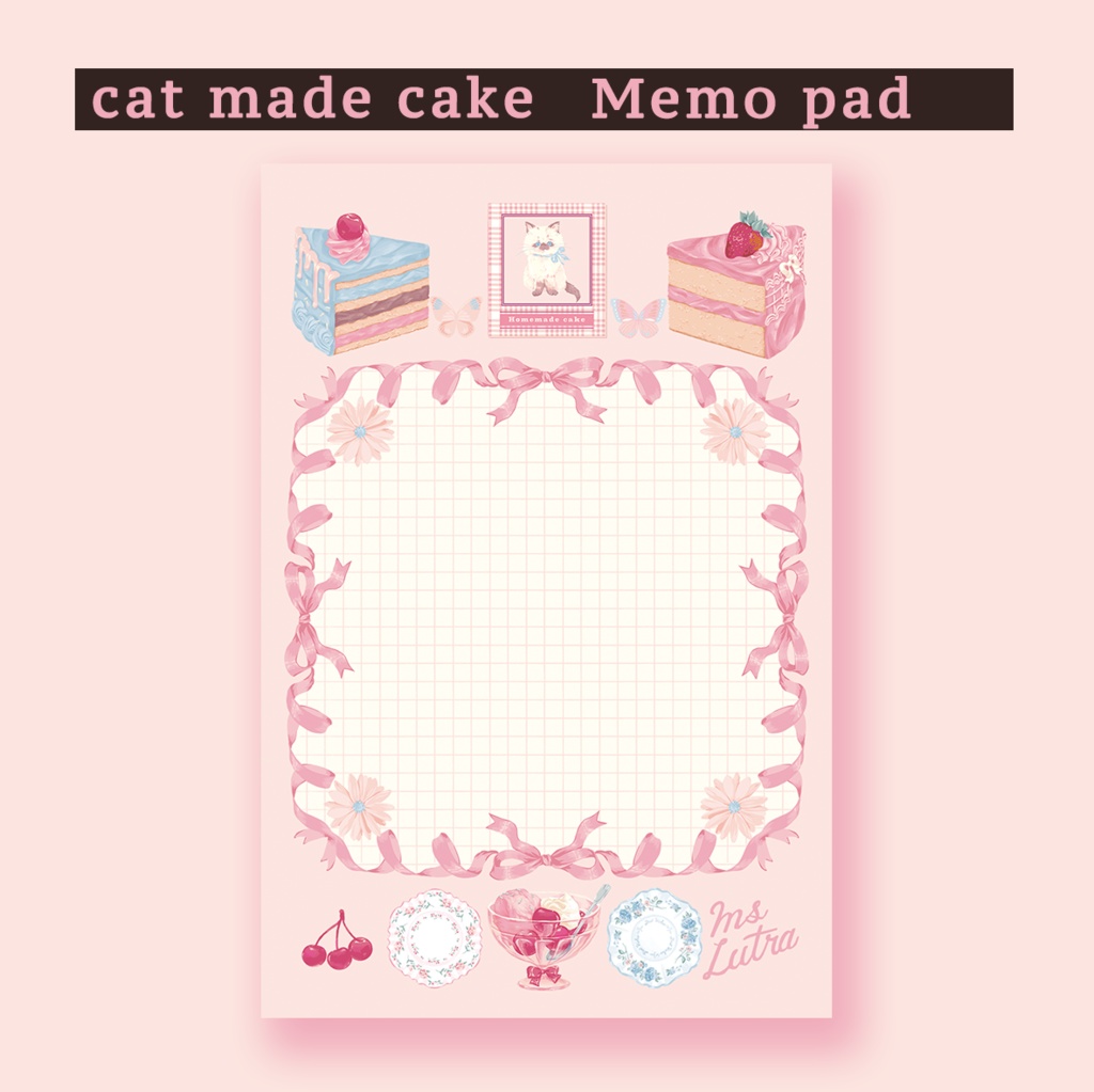 メモ帳_cat made cake