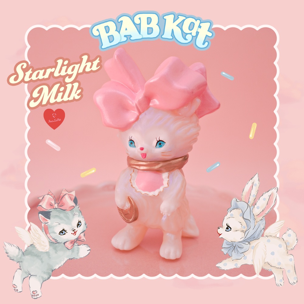 ソフビBAB Kat／starlight milk 