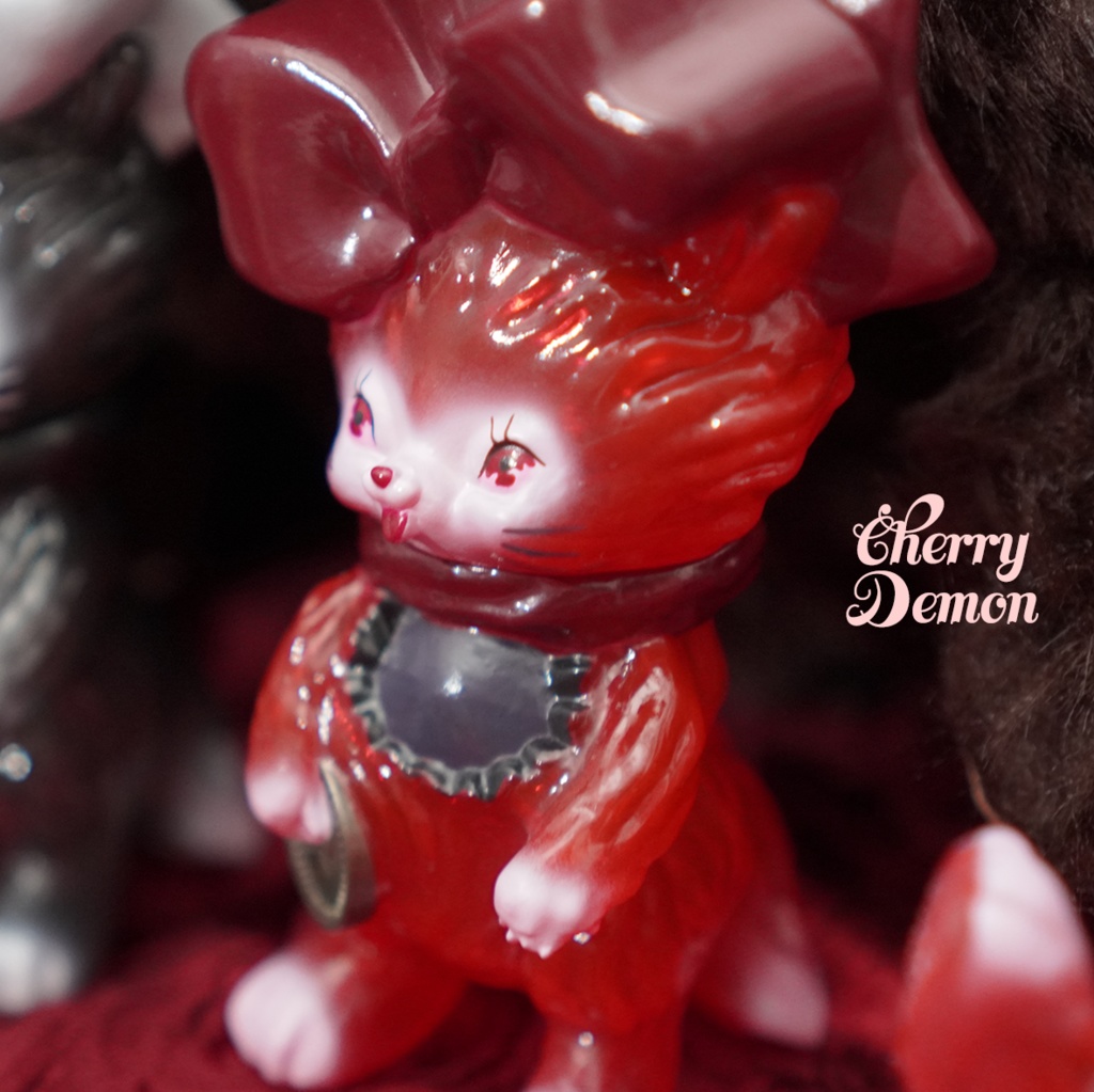 ソフビBABKat_Cherry demon